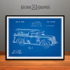 1938 Motor Pump Vehicle Patent Print Blueprint