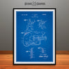 1958 Fender Guitar Patent Print Blueprint