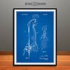 1967 Chiropractic Vertebra Structure Patent Print Blueprint