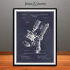 1899 Bausch Microscope Patent Print Blackboard