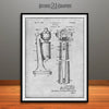 1929 Soda Fountain Drink Mixer Patent Print Gray
