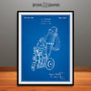 1929 Michelin Man Air Compressor Patent Print Blueprint