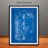 1937 Alcohol Still Spirits Distillation Patent Print Blueprint