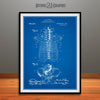 1909 Anatomical Skeleton Patent Print Blueprint