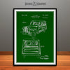 1946 Willys Jeep Station Wagon Patent Print Green