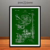 1928 Henry Ford Carburetor Patent Print Green
