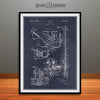 1928 Henry Ford Carburetor Patent Print Blackboard