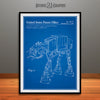 1982 George Lucas Toy Vehicle Patent Print Blueprint