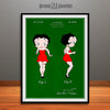 1931 Colorized Betty Boop Patent Print Green