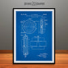 1932 Cyclotron Atom Splitter Particle Accelerator Patent Print Blueprint