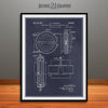 1932 Cyclotron Atom Splitter Particle Accelerator Patent Print Blackboard