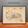 1946 Road Roller Patent Print Antique Paper