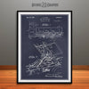 1939 Dump Truck Patent Print Blackboard