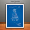 1966 Gemini Space Capsule Patent Print Blueprint