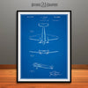 1934 Lockheed Model 10 Electra Airliner Patent Blueprint