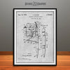 1929 Electric Tattooing Device Patent Print Gray