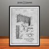 1947 Hockey Goal Patent Print Gray