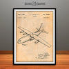1953 Lockheed C-130 Hercules Transport Aircraft Patent Print Antique Paper