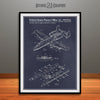 1985 Fairchild Republic A-10 Thunderbolt II Warthog Patent Print Blackboard