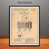 1959  Astatic Electro-Voice Microphone Patent Print Antique Paper