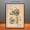 1938 Bell & Howell Movie Camera Patent Print Antique Paper