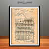 1934 Hammond Organ Patent Print Antique Paper