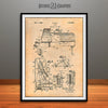 1938 Beck Steinway Grand Piano Patent Print Antique Paper