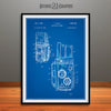 1960 Rolleiflex Photographic Camera Patent Print Blueprint