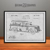 1938 Motor Pump Vehicle Patent Print Gray