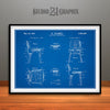 1947 Eames Chair Patent Print Blueprint