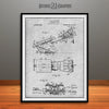1913 Naysmith Chiropractic Table Patent Print Gray