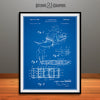 1960 Bombardier Snowmobile Patent Print Blueprint