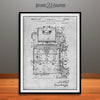 1934 Dry Cleaning Apparatus Patent Print Gray