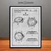 Rolex Diving Watch Patent Print Gray