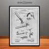 1901 Cigar Holder or Pipe Patent Print Gray