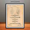 1884 Manufacture of Cigars Patent Print Antique Paper