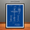 1922 G. A. Morgan - First Traffic Signal Patent Print Dark Blue