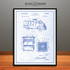 1944 F.M. Jones Automotive Air Conditioning Unit Patent Print Blueprint