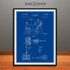1945 L.M. Holmes Knockdown Wheeled Toy Patent Print Blueprint
