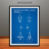 1986 Oxygen Sensor Patent Print Blueprint