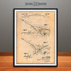 1967 Boeing Supersonic Airplane Patent Print Antique Paper