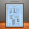 1904 Carrier Air Conditioning System Patent Print Light BLue