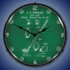 1910 Golf Club Patent LED Clock