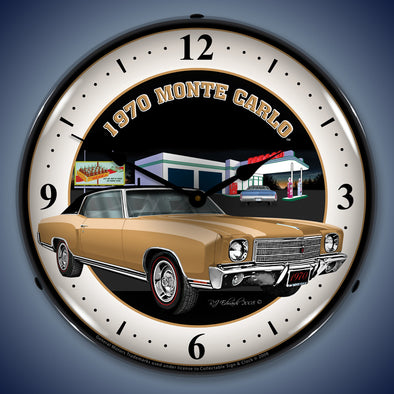 1970 Monte Carlo LED Clock