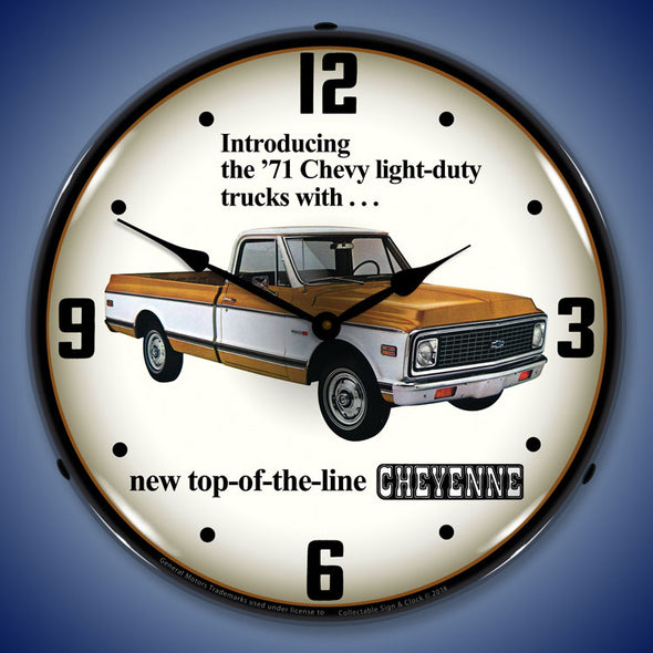 1971 Chevrolet Truck LED Clock