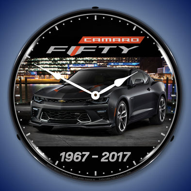 2017 Camaro 50th LED Clock