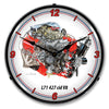 427 Cid V8 L71 LED Clock