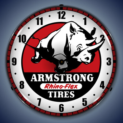 Armstrong Tires LED Clock