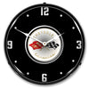C1 Corvette Black Tie LED Clock