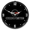 C4 Corvette Black Tie LED Clock